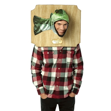 Trophy Head Nice Bass Adult Costume Accessory