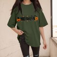 thumbnail image 2 of Halloween Tshirts for Women Short Sleeve Crewneck Cute Tops Graphic Tees for S-3XL, 2 of 6