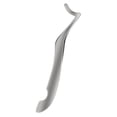 thumbnail image 4 of HEALEEP Eyelash Tweezers Lash Extension Tool 1Pack Silver 11.8x0.79in for Eyelash Application, 4 of 8