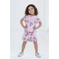 thumbnail image 2 of Sesame Street Abby Cadabby Waffle Knit T-Shirt and Shorts Outfit Set Newborn to Little Kid, 2 of 5