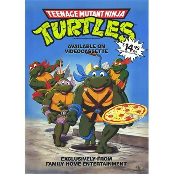 Posterazzi MOV232288 Teenage Mutant Ninja Turtles Movie Poster - 11 x 17 in.
