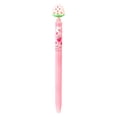 thumbnail image 3 of Cute Flower Topper Gel Pens, Retractable Blue Ink Ballpoint Pens, Kawaii Pink Writing Pens, Smooth Writing Gel Pens, Floral Decorative Pens for Journaling, Durable Stationery Pens, 3 of 5