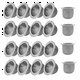thumbnail image 1 of 20Pcs Cocktail Smoker Filter Accessories, Double Screen Filter, Washable Stainless Steel Mesh Screen Filter Bowl, 1 of 5