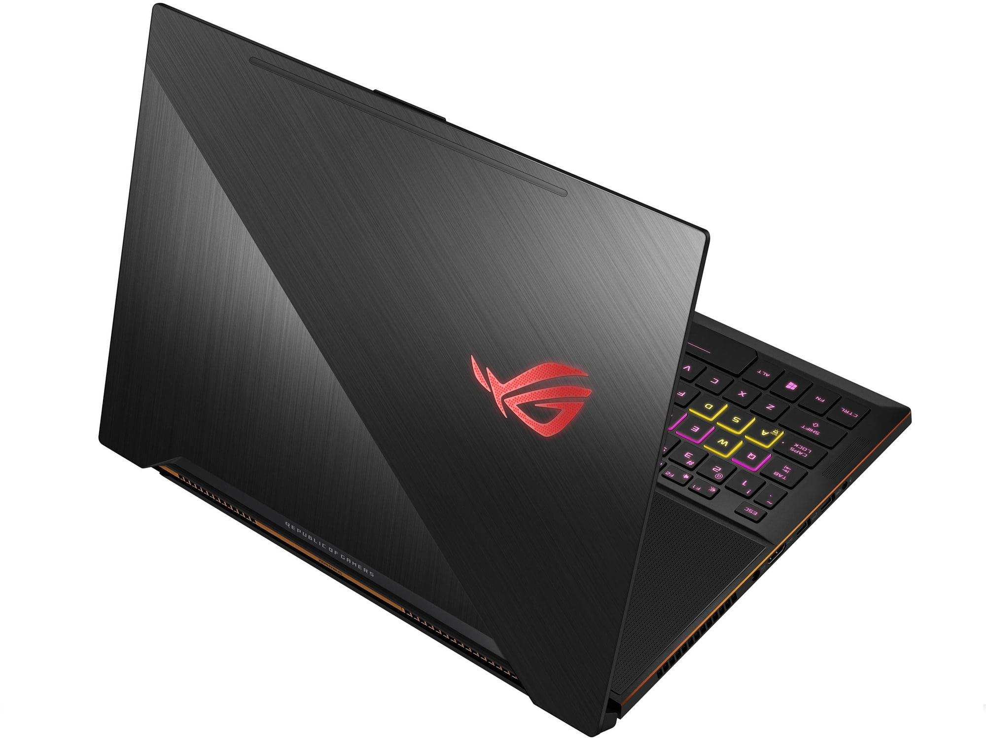 ASUS ROG Zephyrus Gaming Notebook, 15.6" IPS 144Hz FHD Display, Intel 6-Core i7-8750H Upto 4.1GHz, NVIDIA GTX 1080 8GB, 8GB RAM, 256GB NVMe SSD, Backlit Keyboard, Wi-Fi, Bluetooth, Windows 10 Pro