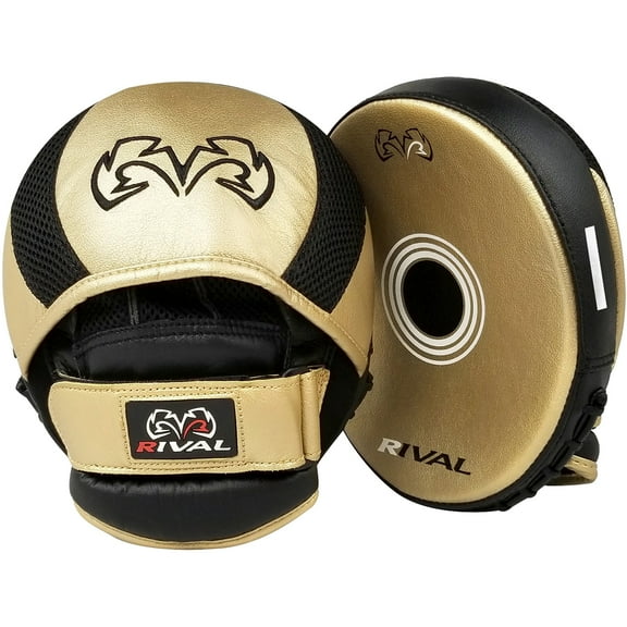 Rival Boxing RPM11 Evolution Punch Mitts - L/XL - Gold