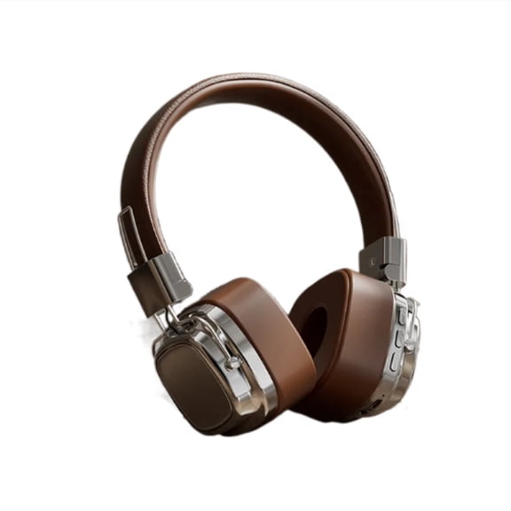 New Ins American Retro Wireless Headphones, Bluetooth 5.3 Over-Ear Headset with Deep Bass for Phone and Computer