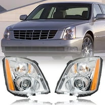 LABLT For 2008-11 Cadillac DTS Headlight HID/Xenon Projector Chrome Housing Right Left