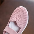 thumbnail image 4 of pwidon Toddler Girls Mary Jane Walking Shoes Breathable Mesh Non Slip Lightweight Kids Casual Sneakers Pink 26, 4 of 8