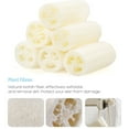 thumbnail image 3 of Visland 6 Pack Natural Organic Loofah Sponge, Premium Eco-Friendly Egyptian Shower Loofah Sponge, Body Scrubber Brush for Men/Women, 3 of 8