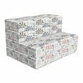 thumbnail image 1 of Botanic Foldable Mattress, Floral Leaves Herbs Doodle, 74.8" x 35.4", Mauve Taupe and Blue Grey, by Ambesonne, 1 of 6