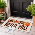 thumbnail image 2 of Hello Fall Door Mat, Autumn Welcome Mat, Fall Decorations for Home, FallPumpkin Maple Leaves Front Door Mat Indoor Outside Entrance, Autumn Harvest Thanksgiving Decorations Doormats 17X29 Inch, 2 of 6