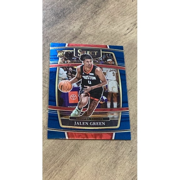 Jalen Green 2021-22 Panini Select - Blue (Retail Base) 7 trading card