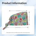 thumbnail image 4 of Yiaed Cute Dinosaur Print Turban Hat for Women Men Comfortable Adjustable Cleaning Working Cap with Sweatband, 4 of 4