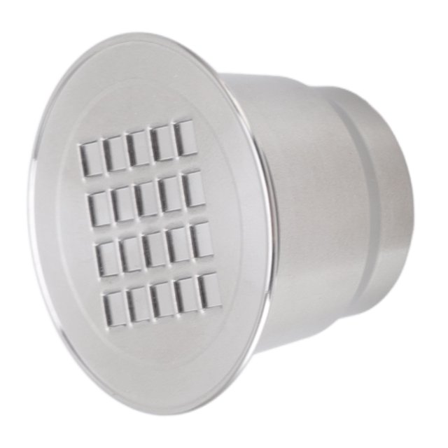 Filtre à Café en Métal Réutilisable, Dosette de Café Rechargeable en Acier Inoxydable avec Couvercle, Cuillère et Brosse, Compatible avec Machine à Café