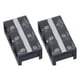 thumbnail image 1 of Tira De Terminales De Tornillo, Tira De Terminales Cubierta De Doble Fija TC 600V 100A Universal 2 Piezas Para Distribución De Energía De Túnel Para Puente, 1 of 7