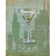 thumbnail image 2 of Paul Brent 28x34 Gallery Wrapped Canvas Wall Art Titled - Big City Cocktail III, 2 of 4