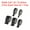 Black, variant on Uxcell Self Adhesive Rhinestone Strips with 2mm Rhinestones 1 Yards for Crafts,5 Rolls (Black)