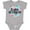 AC-Heather Grey, variant on Inktastic Little Buttercup Hearts Boys or Girls Baby Bodysuit
