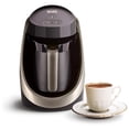 thumbnail image 1 of Saki Automatic Turkish Coffee Maker with Cook Sense Technology, Black, 1 of 9