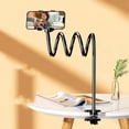 thumbnail image 1 of Soporte para teléfono con cuello de cisne, soporte para teléfono plegable con rotación de 360° ajustable para iPhone/Samsung/Huawei/Google Pixel y longitud total de 80 cm, 1 of 5