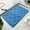 Blue, variant on LiUMX Thickened Absorbent Bathroom Rug Mat | Non-Slip Toilet Floor Carpet | Soft Plush Bedroom Door Mat | 60x40cm | Multiple Colors