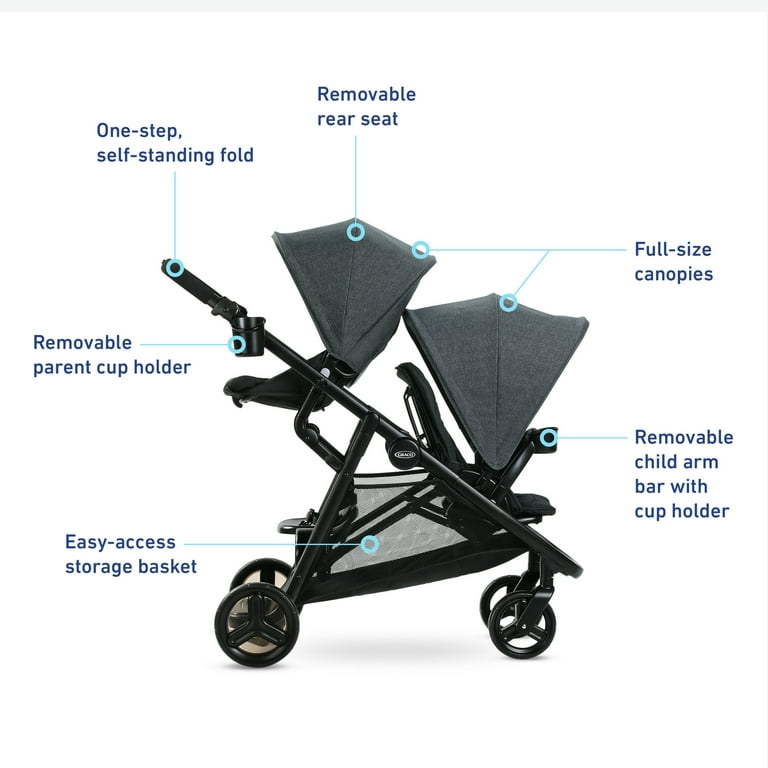GRACO２人乗りベビーカー Ready2Grow レディ２グロウ グレコ Ready2Grow 2.0 ダブル ストローラー 2人乗り ベビーカー