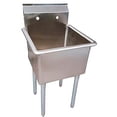 thumbnail image 2 of BK Resources BKUS-1-18-14 Utility Sink, 1 Compartment, SS, 18L x 18W x 14D, 2 of 3