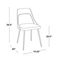 thumbnail image 3 of LumiSource Anabelle Chair - Set of 2, 3 of 10