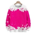 thumbnail image 3 of LIaqionyy Chandail de Noël pour Femmes Surdimensionné Col Rond Mode Automne Hiver, 3 of 5