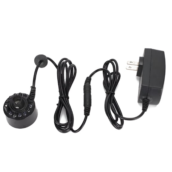 XIRQI Plastic Aquarium Reptile Pet Mist Maker LED Colorful Lighting Sprayer Humidifier Atomizer