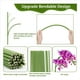 thumbnail image 4 of Estacas para Plantas, Estacas de Soporte para Plantas Adecuadas para Plantas de Interior, 20 Piezas de Palos para Plantas de Tallo úNico Flexibles de Color Verde para JardíN, 4 of 5
