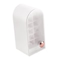 thumbnail image 2 of 18 Rejillas Soporte para lápiz labial Caja de almacenamiento Decoración para tocador Mostrador Vitrina Soporte para brillo de labios Organizador para Blanco Baoblaze Organizador de pintalabios, 2 of 8
