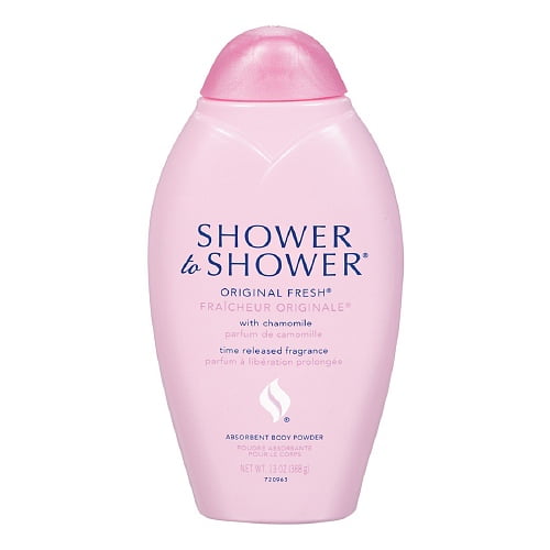 shower to shower absorbent body powder original fresh 13 oz