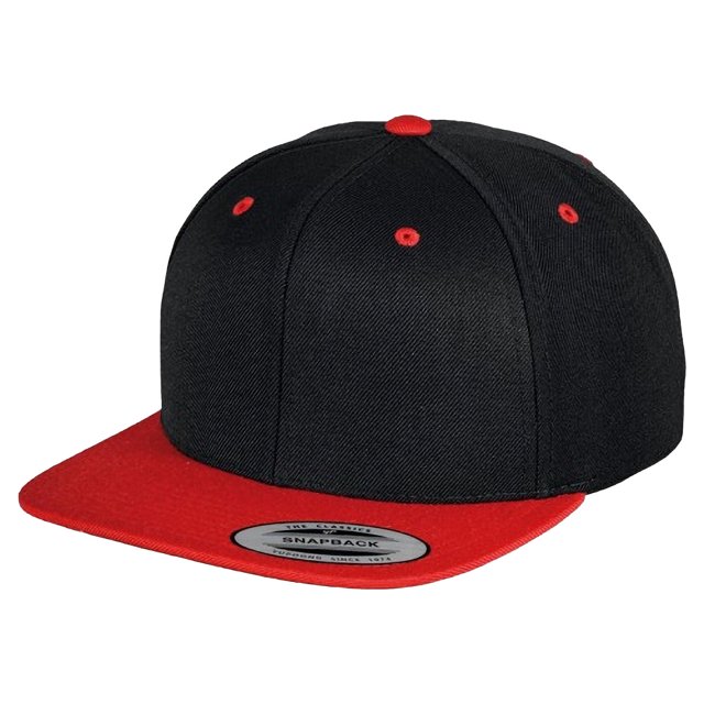 Yupoong Casquette Snapback Classique Premium 2 Tons pour Hommes