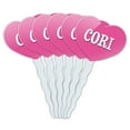 thumbnail image 1 of Cori Heart Love Cupcake Picks Toppers - Set of 6, 1 of 1