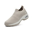 thumbnail image 1 of STQ Walking Shoes For Women With Arch Support Slip Resistant Work Shoes Comfort Slip On Sock Sneakers, 1 of 4