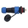 thumbnail image 3 of SP16 Flange Waterproof Aviation Plug Socket IP68 Male Female Butt Joints Connector, 3 of 8