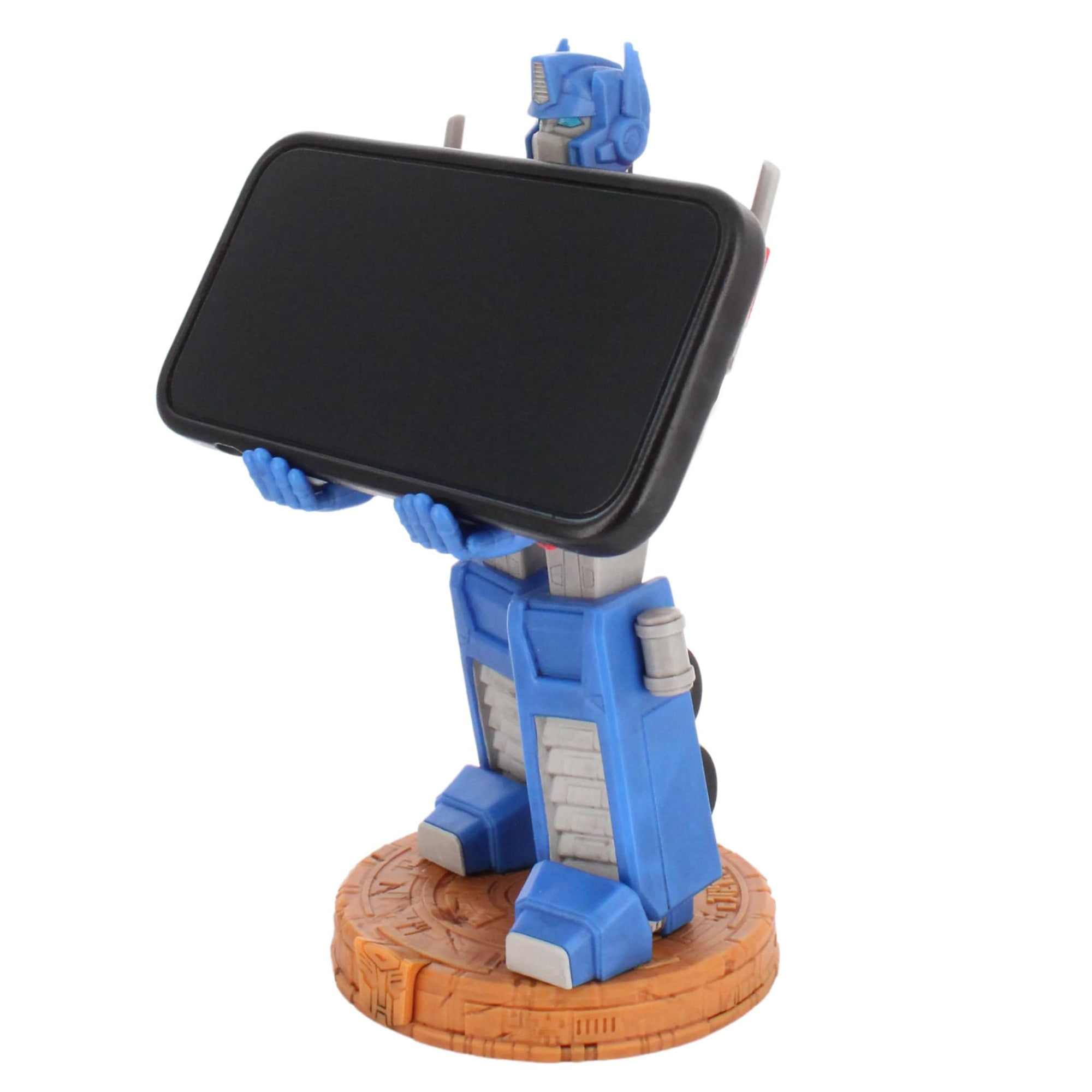 Exquisite Gaming: Transformers: Optimus Prime - Cable Guys Original Controller & Phone Holder, Collectible Device Stand, Officially Licensed Figure