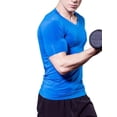 thumbnail image 2 of Uccdo Men's Compression Baselayer Athletic Workout T Shirts, 2 of 5