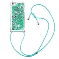 thumbnail image 3 of Funda FOXDOCK para iPhone SE con Cuerda Ajustable, Brillo Líquido, Protección Antigolpes y Lente – Ideal para Regalo, 3 of 6