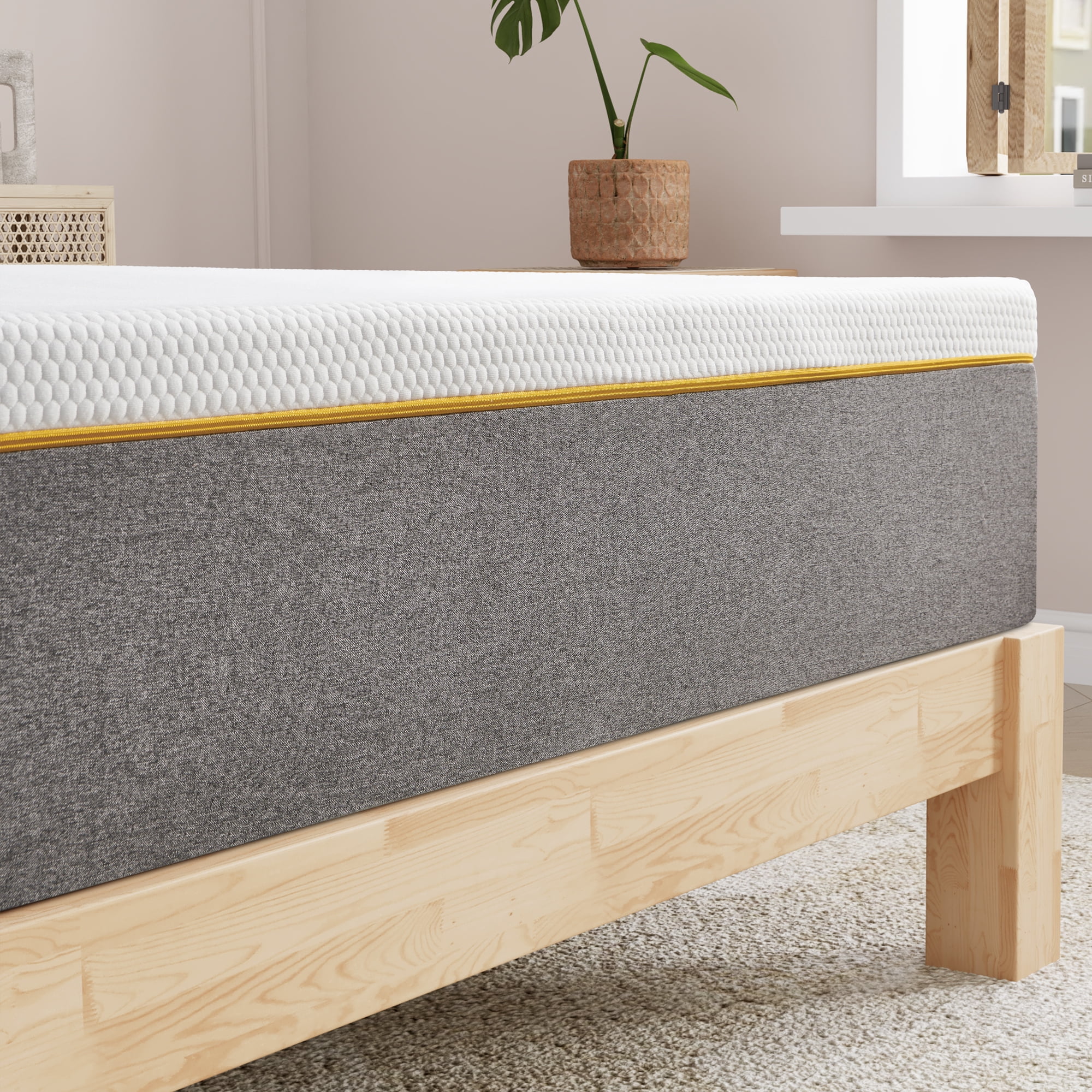 Queen Mattress, GELBIY 10 inch Queen Size Medium Memory Foam Mattress in a Box