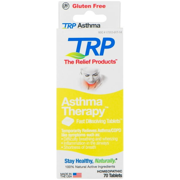 The Relief ProductsÂ® Asthma Therapy Fast Dissolving Tablets, 70.0 CT