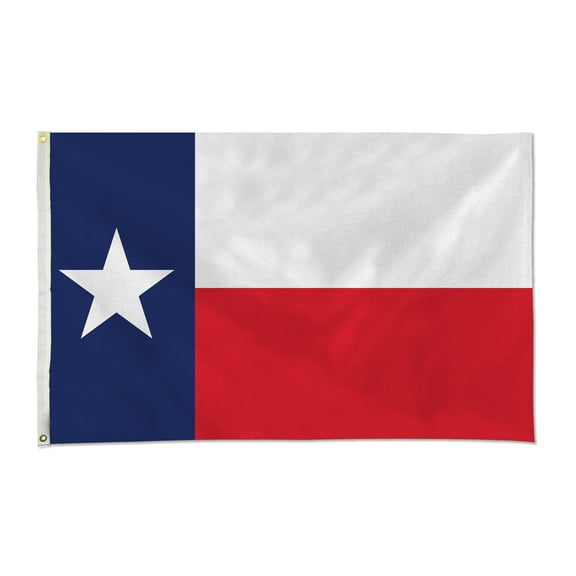 Texas state flag 3' x 5', indoor/outdoor, polyester