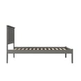 thumbnail image 4 of Bowery Hill  Madison Full Solid Wood Platform Bed in Grey, 4 of 7