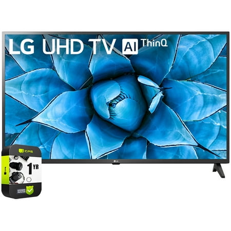 LG 43UN7300PUF 43 inch UHD 4K HDR AI Smart TV 2020 Model Bundle with 1 Year Extended Warranty(43UN7300 43" TV)