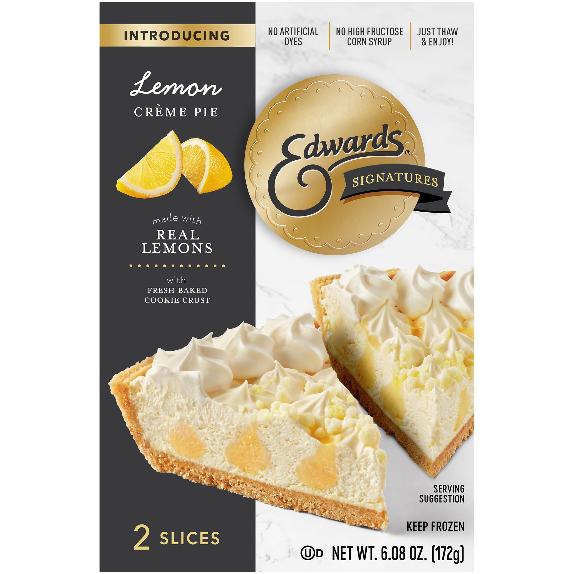 Edwards Lemon Crème Pie 2 ct Box