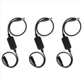 thumbnail image 1 of 3X 24 Hour Auto Reboot Router Routing Timer Reset Tool DC Power Timing Fiber Modem Router DC Power Manager Black,3 x Router restart line,Black, 1 of 10