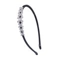thumbnail image 1 of Accesorio para el cabello de aleación con diadema de diamantes de imitación para mujer y niña a la moda (CHT-122), 1 of 2