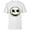 White, variant on Disney The Nightmare Before Christmas Jack Skull Big Face - Short Sleeve T-Shirt for Kids - Customized-White