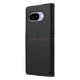 thumbnail image 3 of Leather For Google Pixel 10a 6.3-inch Case , RFID Blocking,Flip Color blocking Wallet Leather Case With Cash Holder Magnetic Closure Shockproof Kickstand Protective Phone Cases Cover,Black, 3 of 10